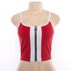 Women Casual Stried Tank Tops Vest Sexy Sleeveless Crop Top Shirt Hot Summer