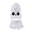 UK Kids Baby Girl Casual Hooded Top Shorts Pants Sport Tracksuit Outfits Clothes
