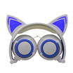 Childrens cartoon cat ears light-emitting folding mobile phone music headset
