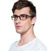 LOHO Glasses Life Radiation Eyewear Blu-ray Computer Goggles Myopia Frames Female Finished Glasses Frames FS69008 Black