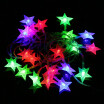 10 Meters Ball Shaped Warm Yellow LED String Lights Battery Powered Shining LED Strip Decoration for Christmas Yard Room Wedding G