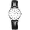 According to wave EBOHR watch the city classic series of business simple black leather belt quartz male watch 56080230