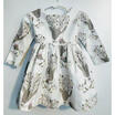Christmas Infant Kid Baby Girl Costume Party Floral Print Long Sleeve Dress