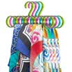 Increasing new scarf racks Five rings towel racks Multi-functional simple hangers 4 fitted color random RYX-0255