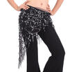 Gold Coins Hip Sequin Tassel Triangle Belly Dance Hip Scarf waistband Belt Skirt
