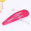 10Pcs 7 Color Enamel Snap Hair Grip Hair Clips Baby Bows Girls Hair Bows 49mm