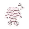 Infant Newborn Baby Stripe Crib Sleeping Bag Sleepsack Wrap Swaddle Bathrobe