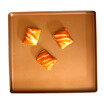 Jingdong Supermarket three - shaped square baking baking mold gold does not stick SN1312
