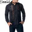 Mens Casual Formal Shirt Long Sleeve Slim Fit Formal Dress Shirts Tops T-Shirts