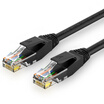 Win shengwei LC-6005G six network cable pure copper gigabit 8-core twisted-pair network jumper 05 m black oxygen-free copper high-speed network cable Gigabit network cable