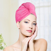 Shengwei towel home textiles soft water thickening dry hair hat sw-57 rose red