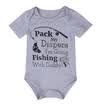 Stripes Newborn Baby Girl Floral Cotton Tops Romper Pants 3Pcs Outfits Clothes