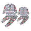 Fashion Toddler Baby Boy Girl Clothes Outfits Casual Floral Tops Long Pants Set