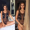 Fishnet Body Stockings Sleepwear Adult New Bodysuit Womens Lingerie Babydoll