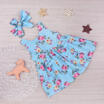 US Stock Summer Kids Baby Girls Princess Party Dress Sleeveless Dresses 0-4T