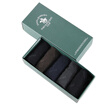 St Paul&39s men&39s socks combed cotton in the tube socks business casual cotton socks 5 pairs of ZPS-1263 breathable sweat mixed color