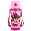 Disney DISNEY children&39s insulation cups baby cartoon straps straw insulation pot 350ML Minnie powder