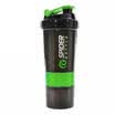 Outdoor 600ml Sport Gym Protein Powder Shaker Plastic Mixer Cup Blender Bottle