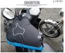 Impermeable de la motocicleta Electrombile Scooter manillar guantes de invierno moto quad manillar de la bicicleta guantes más cálidos ATV pieles de piel