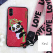 New iphone X Case Embroidery Cute Mobile Phone Case Cartoon Animal Phone Case