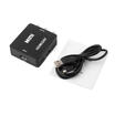 New 1080P Mini Low power HDMI2AV Converter Full HD Adapter Black Cable KM