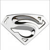 3D Superman Chrome Metal Auto Car Motorcycle Logo Sticker Badge Emblem Decals Y