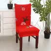 Christmas Elastic Stretch Slipcovers Dining Room Chair Seat Cover Xmas Décor UK