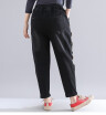 Korean version of fleece&thickened casual sports pants winter 2018 large size womens fashion elastic waist pants