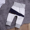 Newborn Kids Baby Boys Gentleman Clothes Set Bow RomperPants Wedding Party Suit