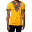 2017 Mens African Clothing Dashiki Style Cotton Printing Tops Man T Shirt