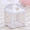 New 50PCS Love Heart Laser Cut Candy Box Gift Boxes Ribbon Wedding Party Favor