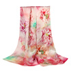 Shanghai Stories STORY Of SHANGHAI Peony Stunner Silk Scarves Women Silk Shawl Scarf