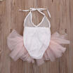 AU Kids Baby Girl Tutu Dress Lace Tulle Romper Jumpsuit Outfits Party Clothes