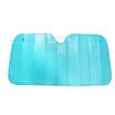 Fun car front sunscreen sun block 14070cm thick blue car front windshield heat insulation folding high reflective aluminum film foam sun block