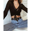 Womens Ladies Summer Loose Tops Long Sleeve Shirt Casual Blouse T-shirt Fashion