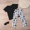 Fashion Toddler Kids Baby Girls Top T-shirt Pants Outfits Set Clothes UK Stock
