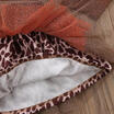 US Newborn Baby Girl Thanksgiving Clothes Turkey & Leopard Tutu Dress Outfit Set
