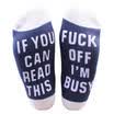 If You can read this Im busy Women Mens Cotton Socks Birthday gifts