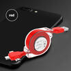 3in1 Adjustable Length USB Cable Micro&Type-C Charger For LG Samsung iPhone HOT