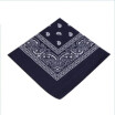 1PC Unisex Hip Hop Black Paisley Bandana Headwear Hair Band Scarf Neck Wrist Wrap Band Headtie Square scarf High quality