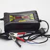 LCD Display Smart Fast Lead-acid Battery Charger for Car Motorcycle 12V 6A New