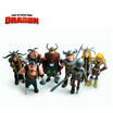 A Set 8pcs How To Train Your Dragon Hiccup Astrid Stoick 48" Figure Xmas Gift