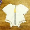 US Stock Infant Infant Baby Girls Lace Tassel Bodysuit Romper Jumpsuit Outfits