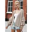 Womens Knitted Sweater Long Sleeve Cardigan Knitwear Jumper Outwear Coat Jacket