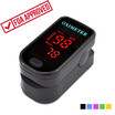 Douleway Finger Pulse Oximeter - Portable Blood Oxygen Saturation & Heart Rate Monitor with Lanyard