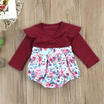 Infant Toddler Baby Girls Tulle Romper Jumpsuit Bodysuit Sunsuit Outfits Clothes