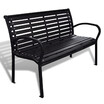 Festnight 3-Seater Outdoor Patio Garden Bench Porch Chair Seat with Steel Frame Solid Construction 49 x 24 Festnight 3-Seater Outdoor Patio Garden Bench Porch Chair Seat with Steel Frame Solid Construction 49 x 24