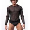 Fashion Mens Slim Fit O Neck Long Sleeve Muscle Tee T-shirt Casual Tops Blouse