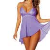 Women Sexy See-through Lingerie Babydoll Sleepwear Underwear Nightwear G-String
