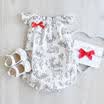 Newborn Kid Baby Girl Cute Deer Clothes Jumpsuit Romper Bodysuit Sunsuit Outfits